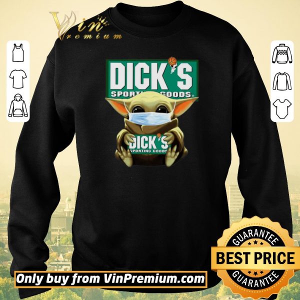 Funny Baby Yoda Face Mask Hug Dick’s Sporting Goods shirt sweater