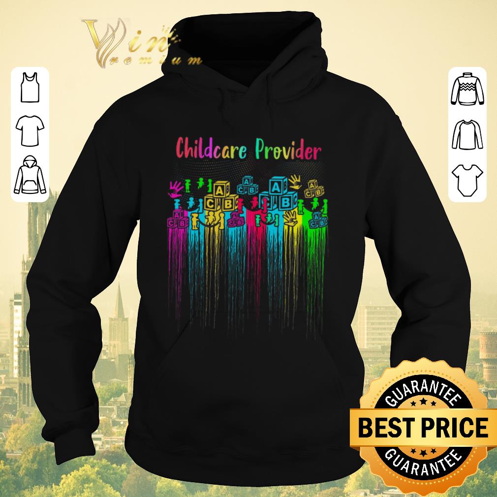 Funny Childcare Provider Watercolor shirt sweater 4 - Funny Childcare Provider Watercolor shirt sweater