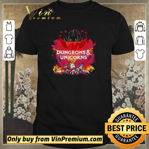 Funny Dungeons and unicorns shirt sweater