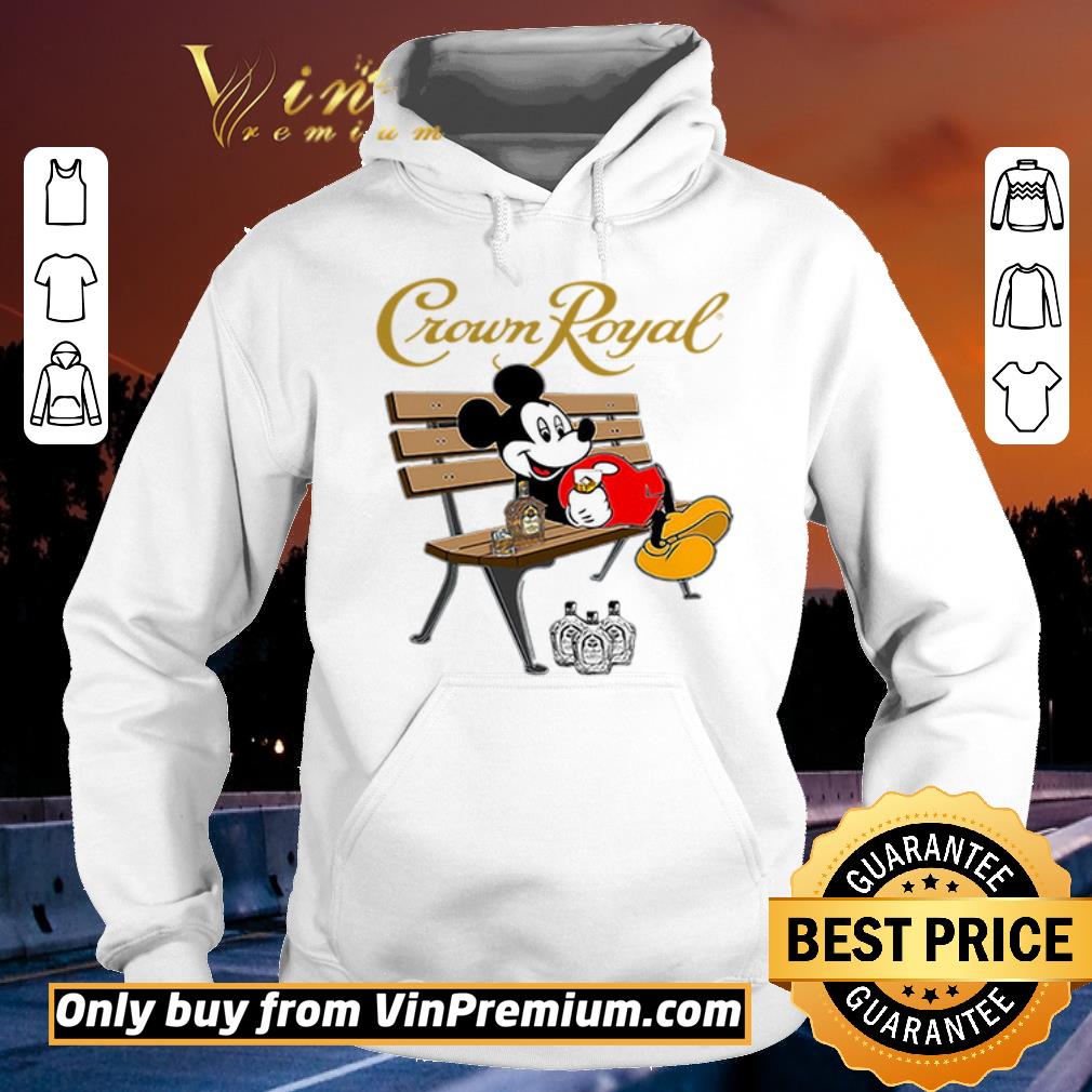 Funny Mickey Mouse drink Crown Royal shirt sweater 4 - Funny Mickey Mouse drink Crown Royal shirt sweater