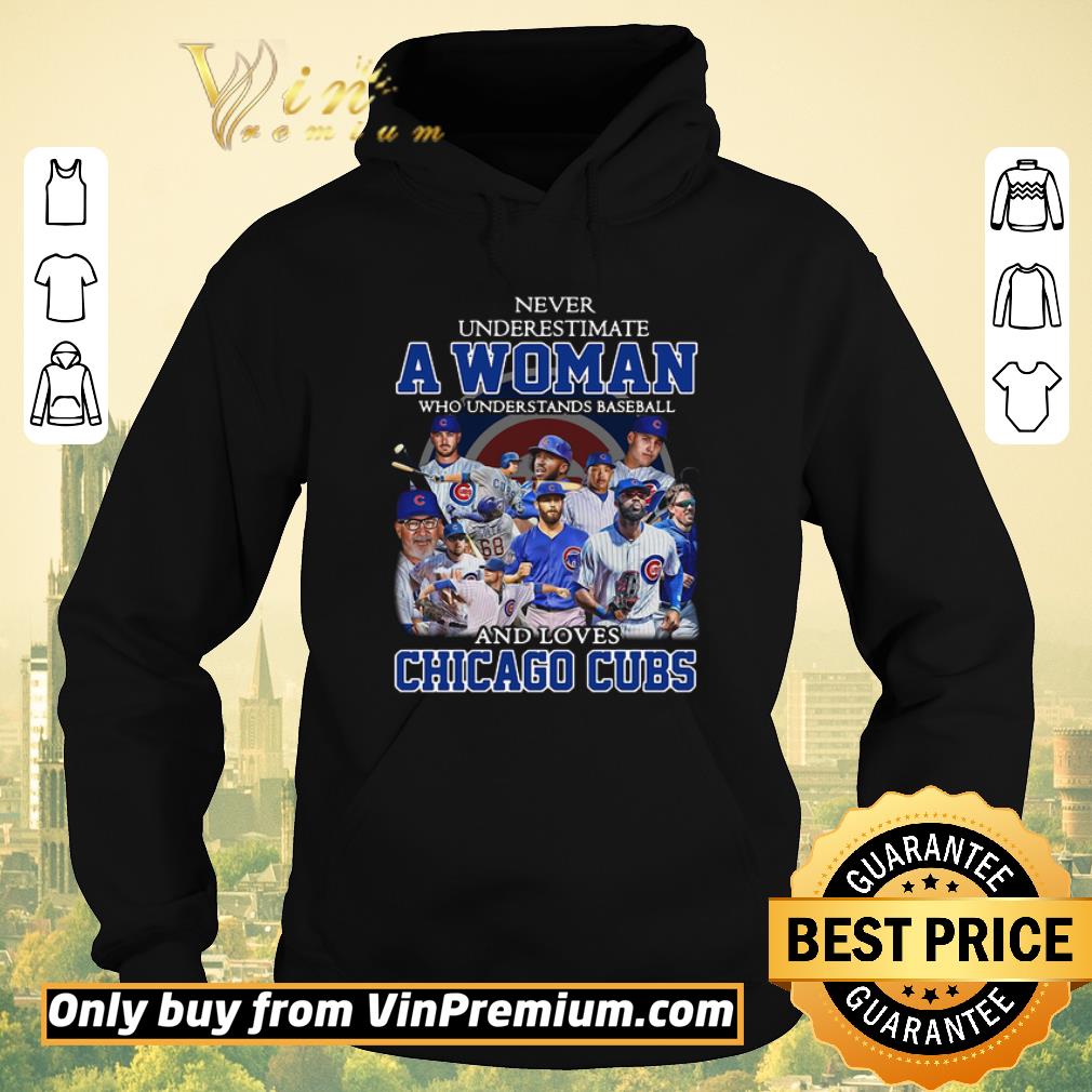 Funny Never Underestimate A Woman Who Understand Baseball And Loves Chicago Cubs shirt sweater Funny Never Underestimate A Woman Who Understand Baseball And Loves Chicago Cubs shirt sweater 4 - Funny Never Underestimate A Woman Who Understand Baseball And Loves Chicago Cubs shirt sweater