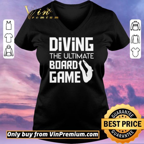 Funny Ultimate Board Game Cool Diving Girl shirt sweater