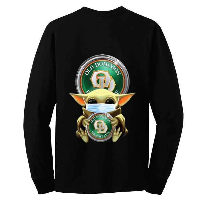 Hot Star Wars Baby Yoda Mask Hug Old Dominion Freight Line Covid 19 shirt 4 - Hot Star Wars Baby Yoda Mask Hug Old Dominion Freight Line Covid-19 shirt