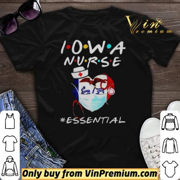 Iowa nurse essential heart shirt sweater