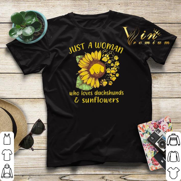 Just A Woman Who Loves Dachshunds & Sunflower shirt sweater Just A Woman Who Loves Dachshunds Sunflower shirt sweater 4 - Just A Woman Who Loves Dachshunds & Sunflower shirt sweater