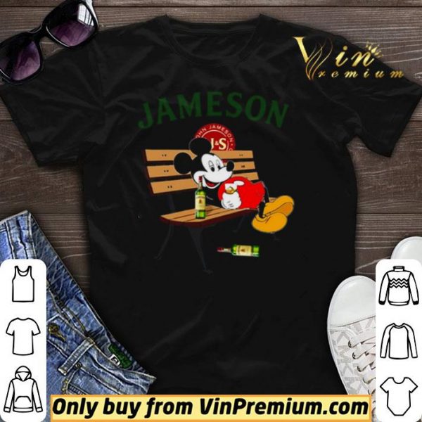 Mickey Mouse drink Jameson Irish Whiskey shirt sweater
