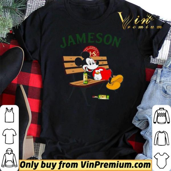 Mickey Mouse drink Jameson Irish Whiskey shirt sweater