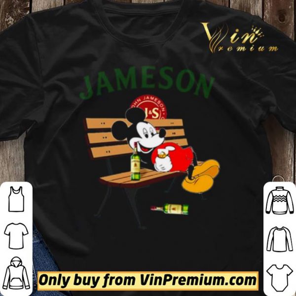Mickey Mouse drink Jameson Irish Whiskey shirt sweater