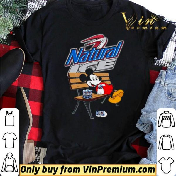 Mickey Mouse drink Natural Ice shirt sweater