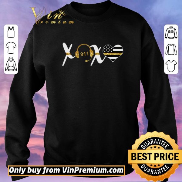 Nice 911 Xoxo American Flag shirt sweater