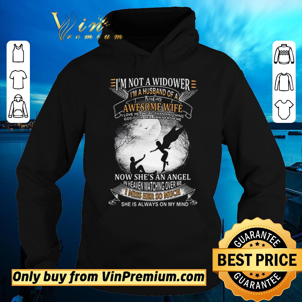 Nice I’m not a widower I’m a husband of a freaking awesome wife shirt sweater Nice I m not a widower I m a husband of a freaking awesome wife shirt sweater 4 - Nice I’m not a widower I’m a husband of a freaking awesome wife shirt sweater