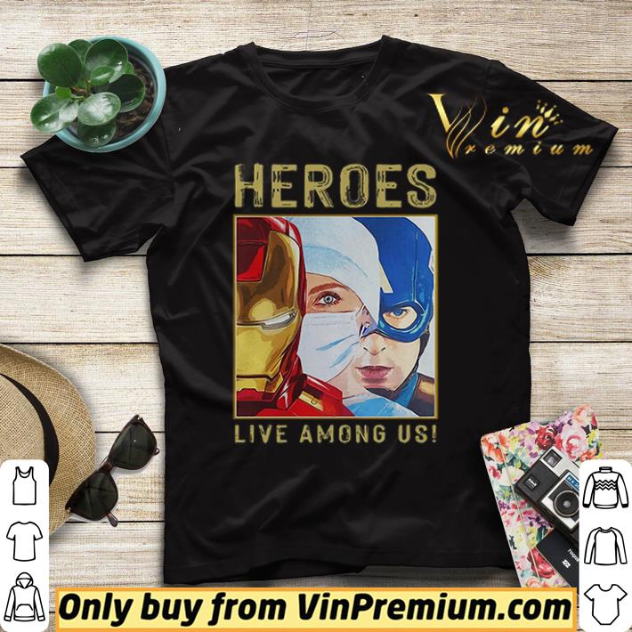 Nurse Heroes Live among US shirt sweater Nurse Heroes Live among US shirt sweater 4 - Nurse Heroes Live among US shirt sweater