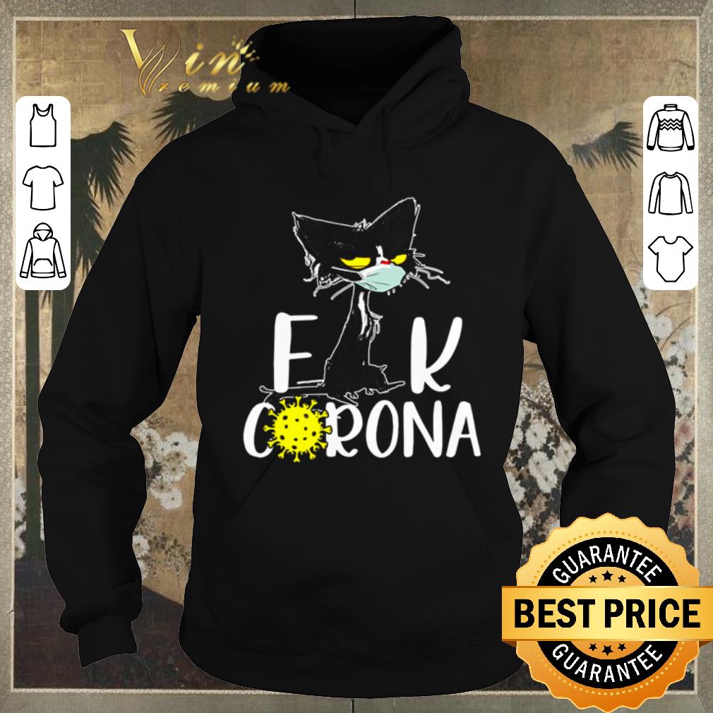 Official Black cat fuck Corona shirt sweater Official Black cat fuck Corona shirt sweater 4 - Official Black cat fuck Corona shirt sweater