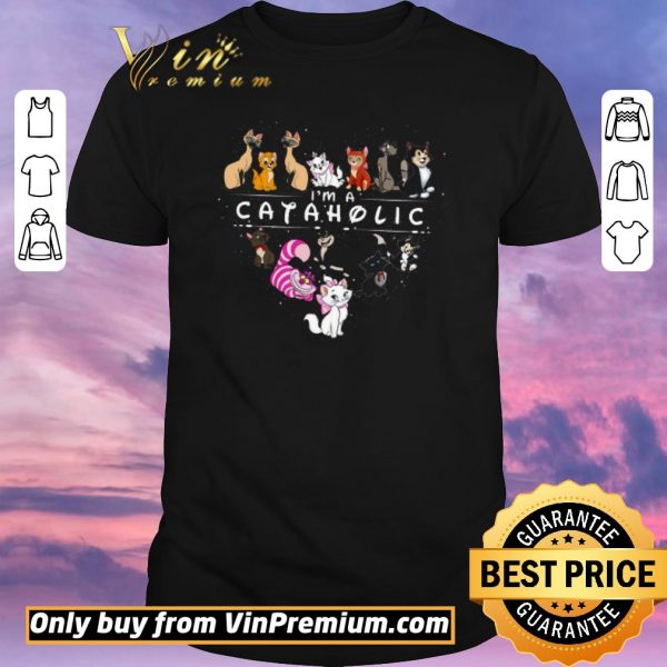 Official Cats I'm A Cataholic shirt sweater