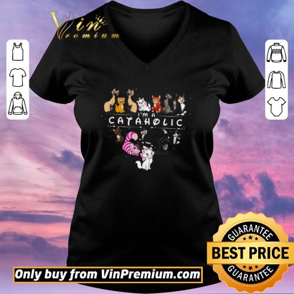 Official Cats I'm A Cataholic shirt sweater