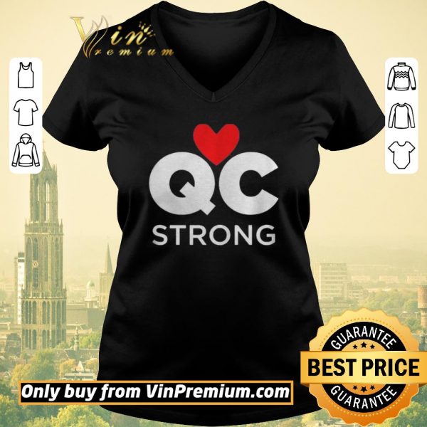 Official Qc Strong Quad City shirt sweater