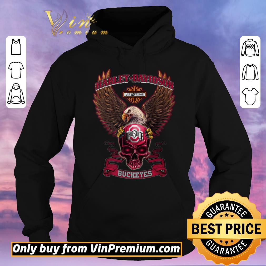 Official Skull Motor Harley Davidson Cycles Ohio State Buckeyes shirt sweater 4 - Official Skull Motor Harley Davidson Cycles Ohio State Buckeyes shirt sweater