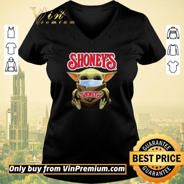 Official Star Wars Baby Yoda Hug Shoney’s Covid-19 shirt sweater