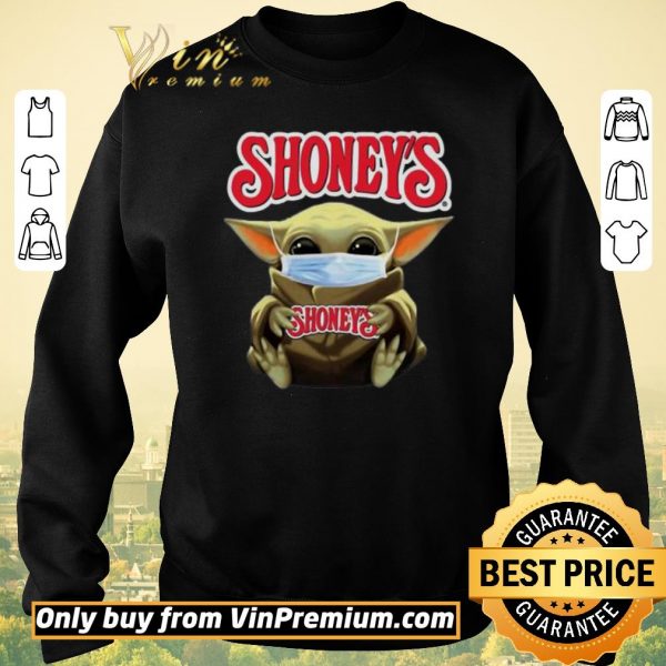 Official Star Wars Baby Yoda Hug Shoney’s Covid-19 shirt sweater