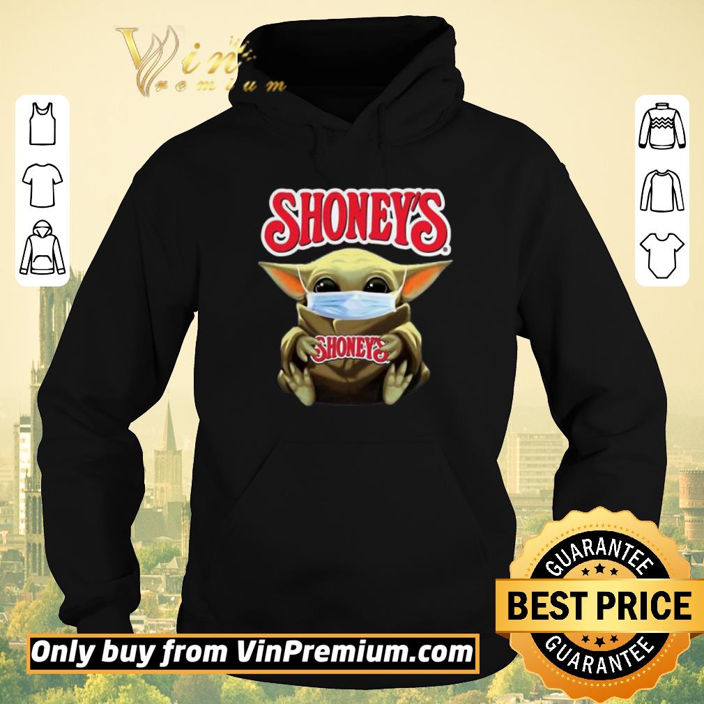 Official Star Wars Baby Yoda Hug Shoney s Covid 19 shirt sweater 4 - Official Star Wars Baby Yoda Hug Shoney’s Covid-19 shirt sweater