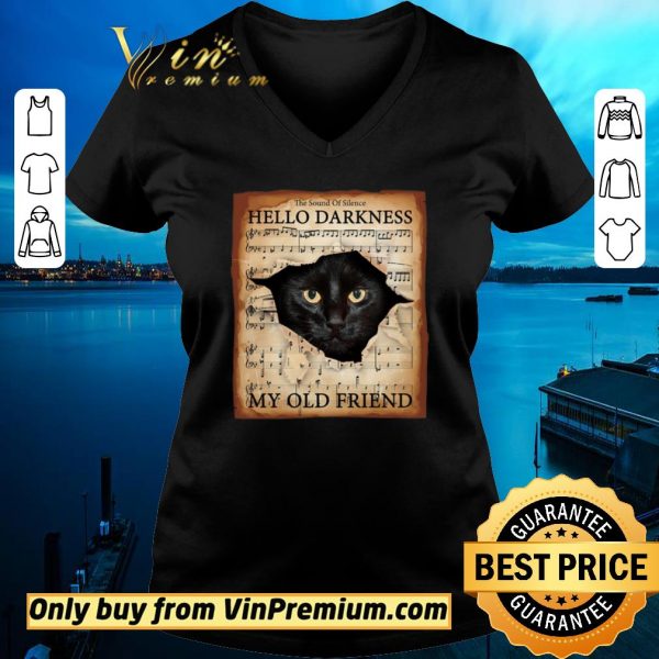 Original Black Cat The Sound Of Silence Hello Darkness My Old Friend shirt sweater