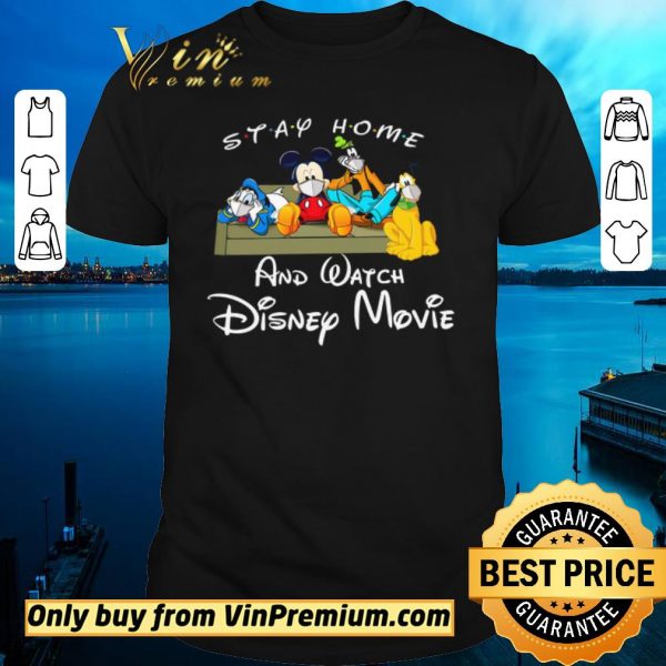 Original Donald Duck Mickey Mouse Pluto Dog Goofy Dog Stay Home Coronavirus shirt sweater