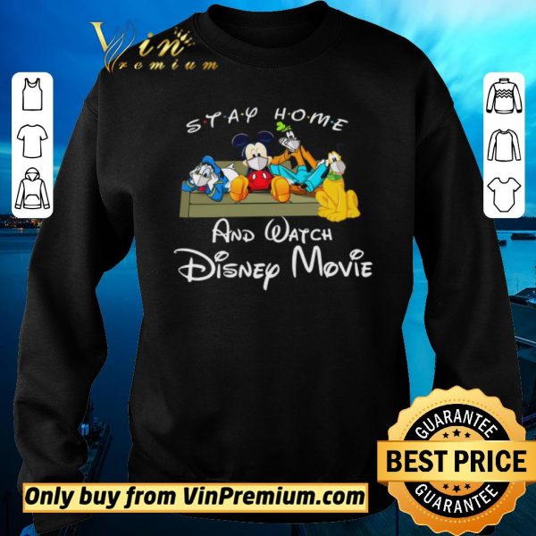 Original Donald Duck Mickey Mouse Pluto Dog Goofy Dog Stay Home Coronavirus shirt sweater