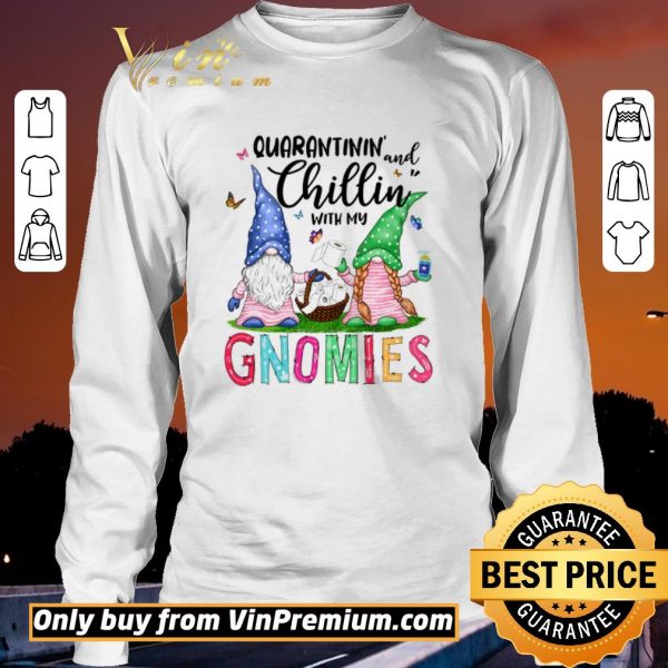 Original Paper Toilet Hand Wash Quarantini And Chillin With My Gnomies Coronavirus shirt sweater