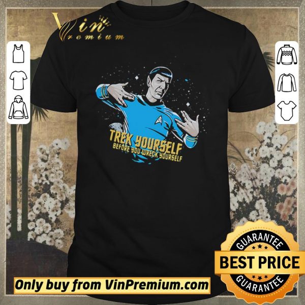 Original Star Wars Trek yourself before you wreck yourself shirt sweater