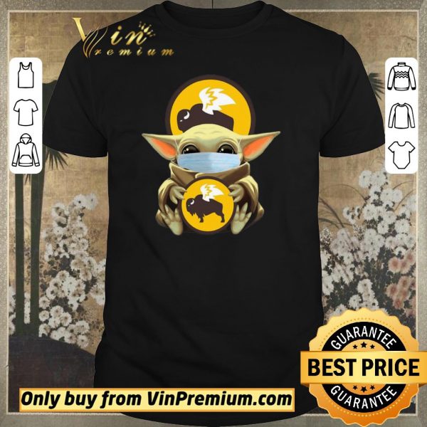 Premium Baby Yoda Mask Hug Buffalo Wild Wings shirt sweater