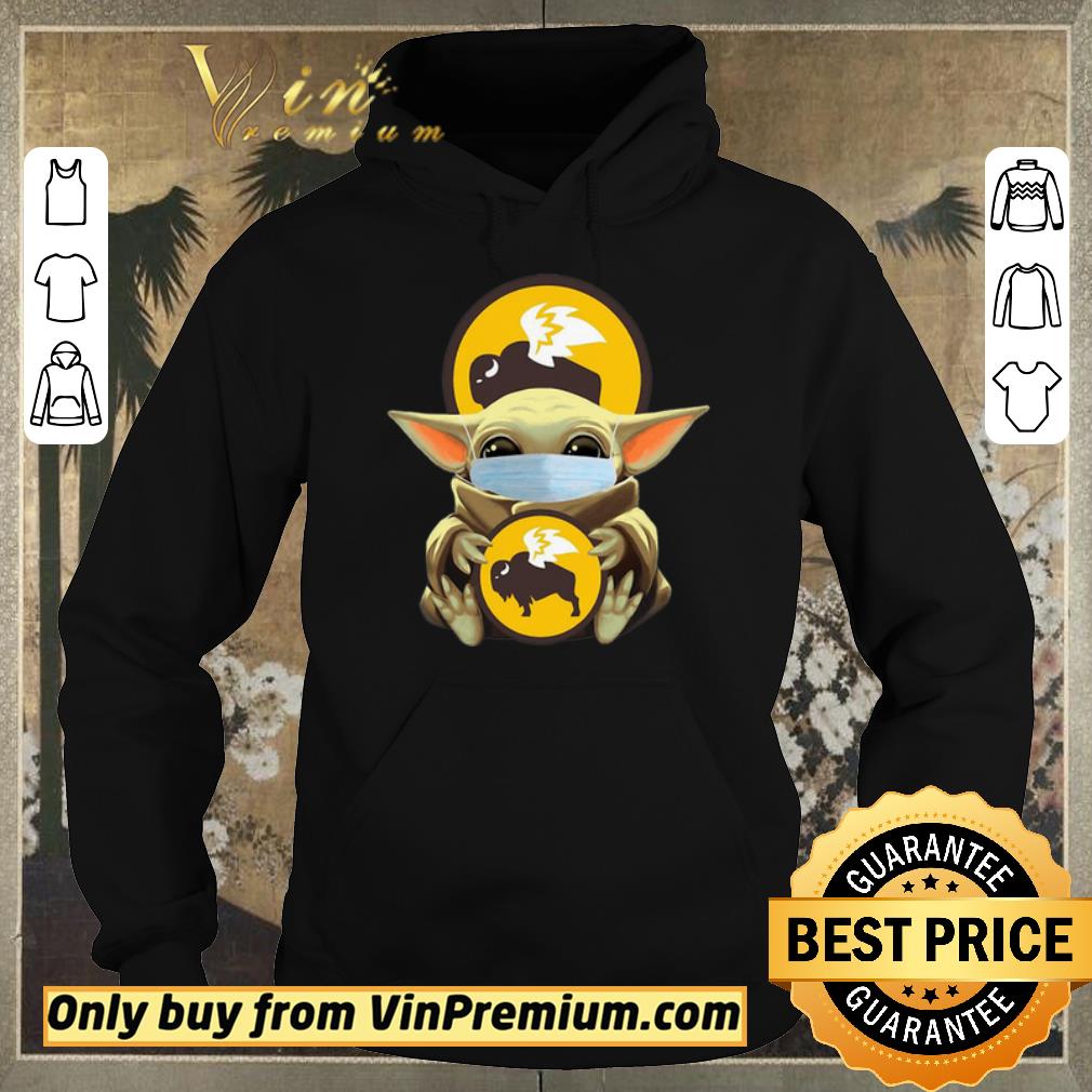 Premium Baby Yoda Mask Hug Buffalo Wild Wings shirt sweater 4 - Premium Baby Yoda Mask Hug Buffalo Wild Wings shirt sweater