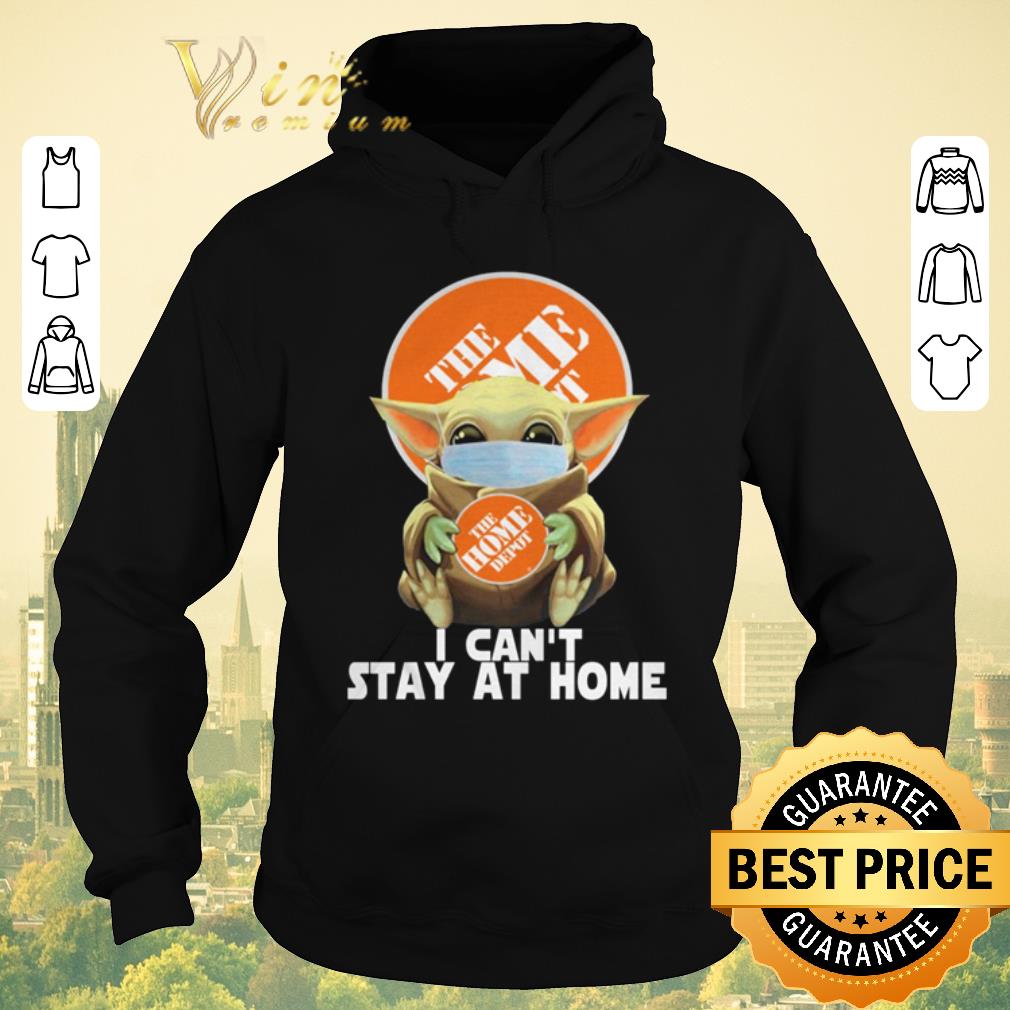 Premium Baby Yoda face mask hug The Home Depot I can t stay at home shirt sweater 4 - Premium Baby Yoda face mask hug The Home Depot I can’t stay at home shirt sweater