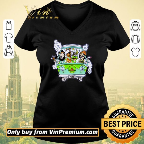 Premium Cheech And Chong With Scooby Smoke shirt sweater
