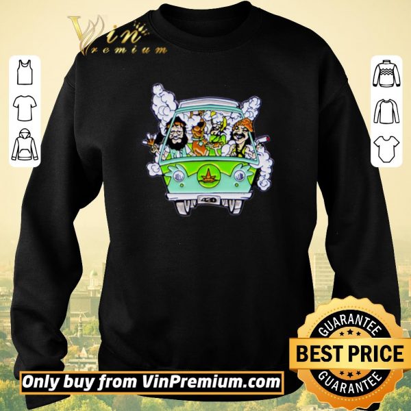 Premium Cheech And Chong With Scooby Smoke shirt sweater
