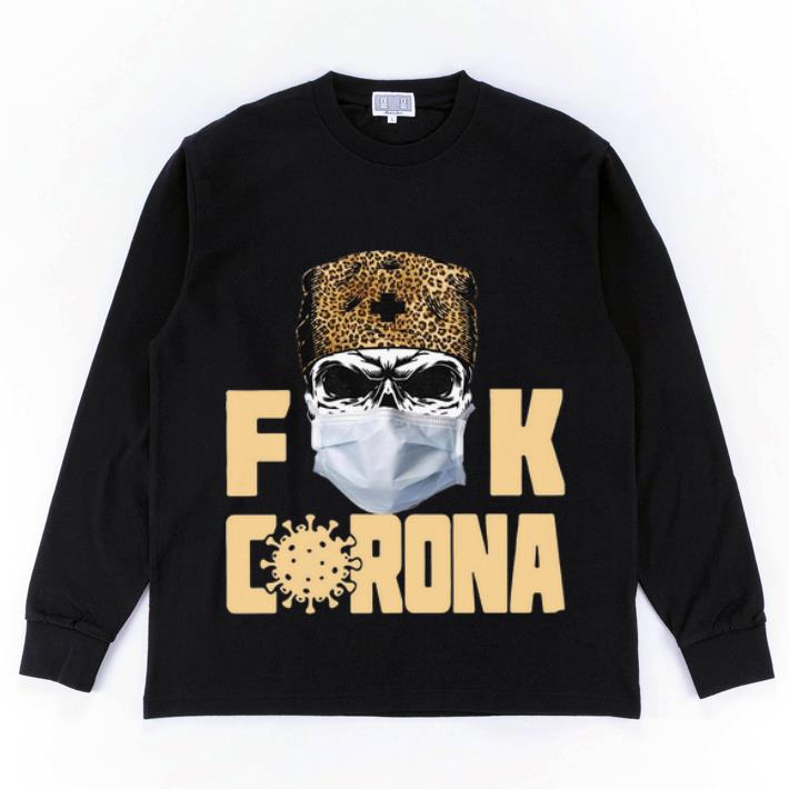 Premium Leopard Skull Fuck Corona shirt 4 - Premium Leopard Skull Fuck Corona shirt