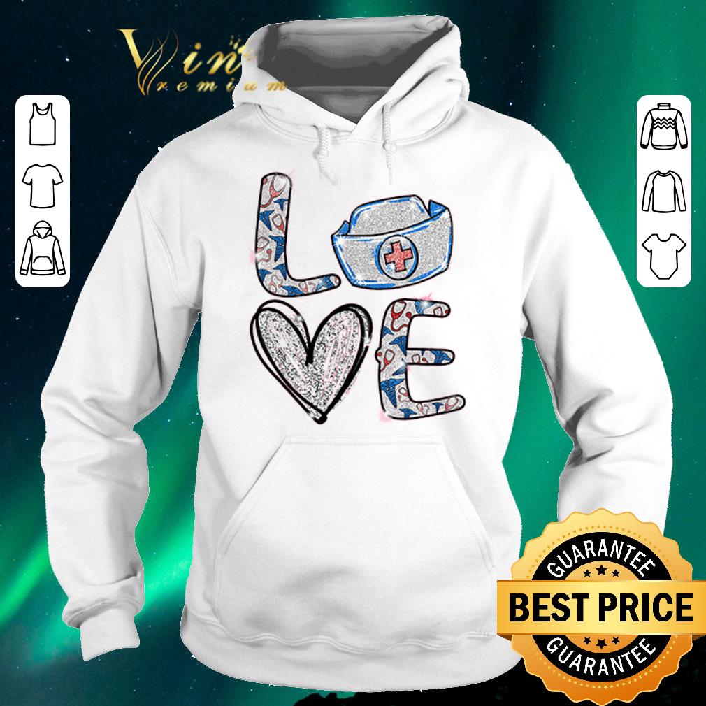 Premium Love Nurse Bling shirt sweater Premium Love Nurse Bling shirt sweater 4 - Premium Love Nurse Bling shirt sweater
