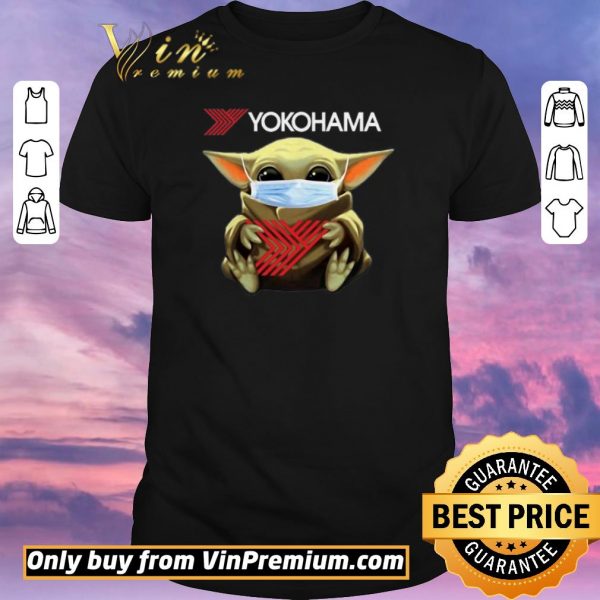Premium Star Wars Baby Yoda Hug Yokohama Covid-19 shirt sweater