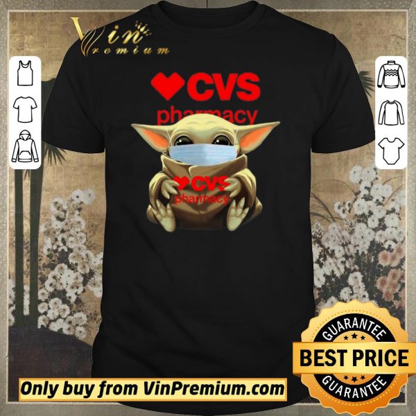 Premium Star Wars Baby Yoda Mask Hug Cvs Pharmacy Covid-19 shirt sweater