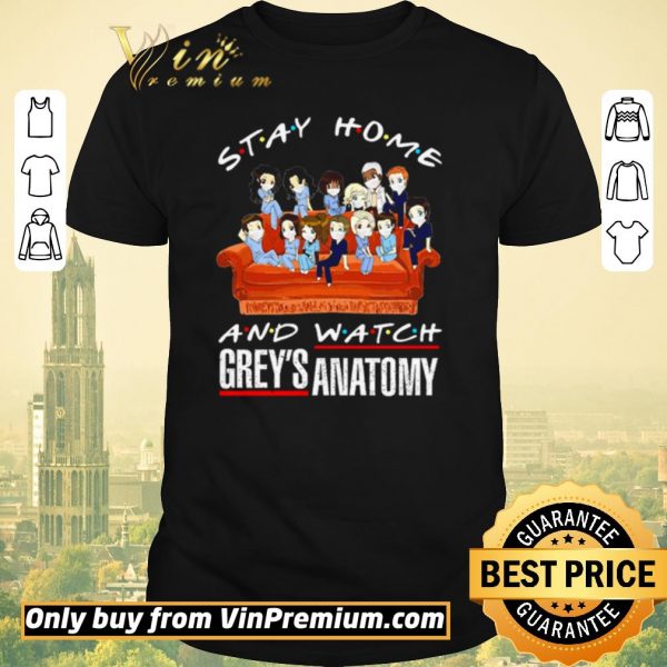 Premium Stay home and watch Grey’s Anatomy shirt sweater