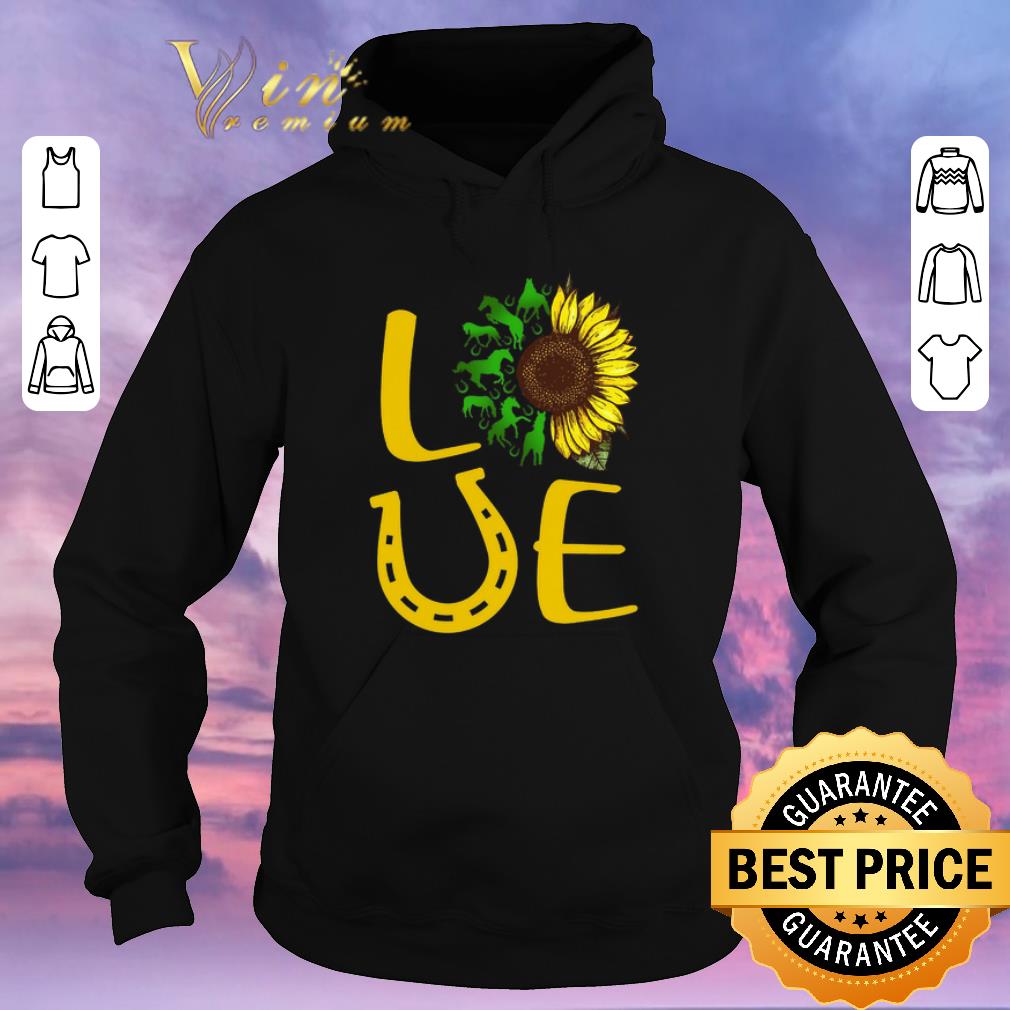 Premium Sunflowers Horse Love shirt sweater 4 - Premium Sunflowers Horse Love shirt sweater