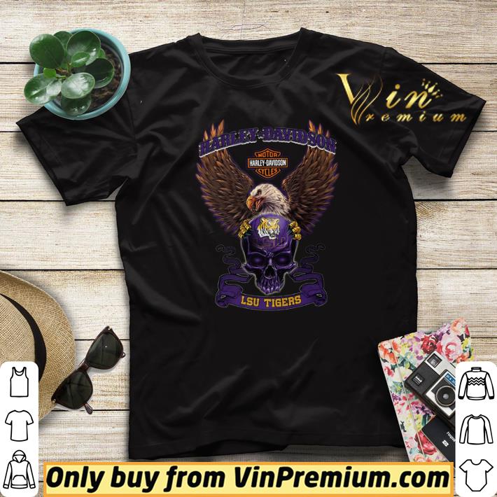 Skull Motor Harley Davidson Cycles LSU Tigers shirt sweater 4 - Skull Motor Harley Davidson Cycles LSU Tigers shirt sweater