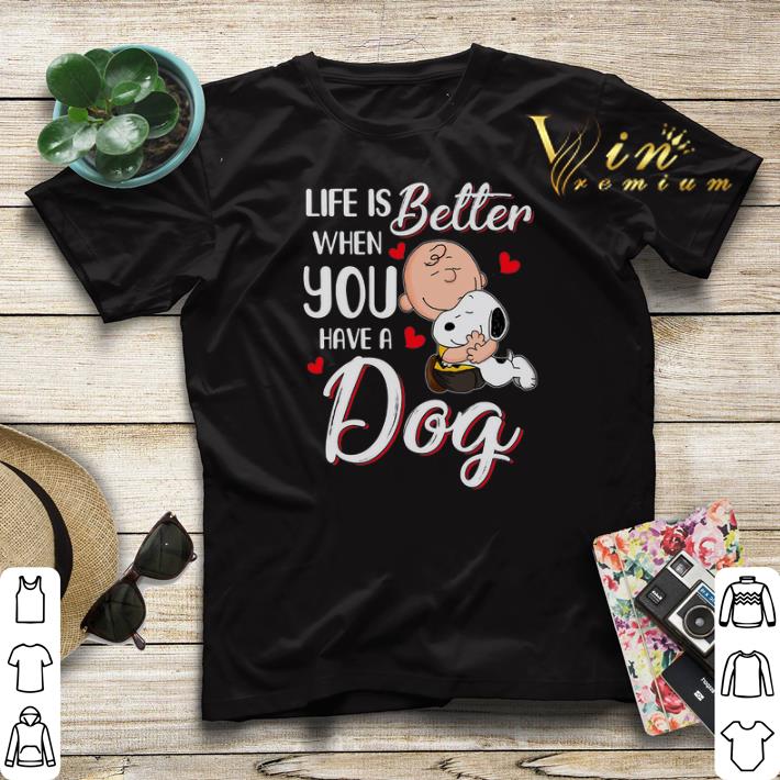 Snoopy Charlie Life Is Better When You Have A Dog shirt sweater Snoopy Charlie Life Is Better When You Have A Dog shirt sweater 4 - Snoopy Charlie Life Is Better When You Have A Dog shirt sweater
