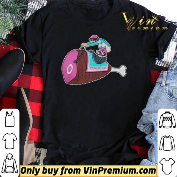 Spiral Ham Pocket Dan Big Cat Katz shirt sweater