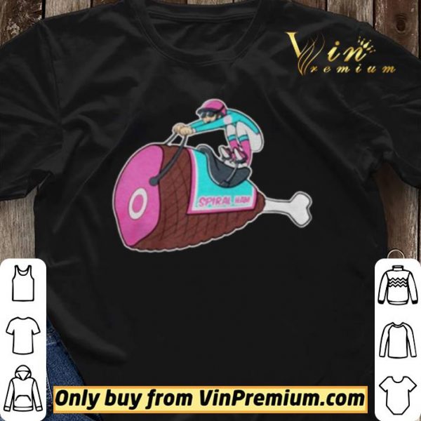 Spiral Ham Pocket Dan Big Cat Katz shirt sweater