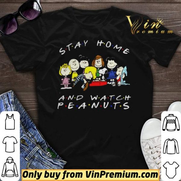 Stay Home and Watch Peanuts Movie shirt sweater