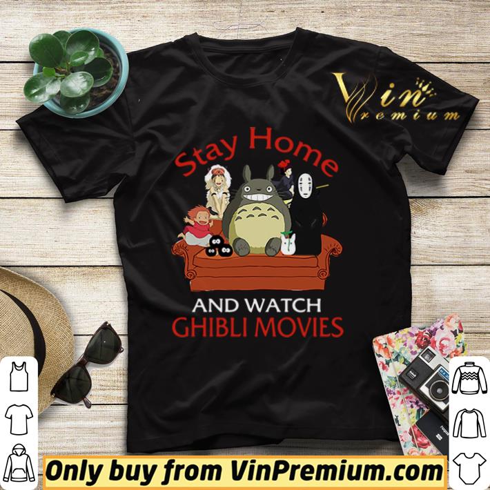 Stay home and watch Ghibli movies shirt sweater 4 - Stay home and watch Ghibli movies shirt sweater