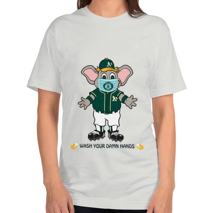 Top Oakland Athletics Elephant Wash Your Damn Hands shirt 4 - Top Oakland Athletics Elephant Wash Your Damn Hands shirt