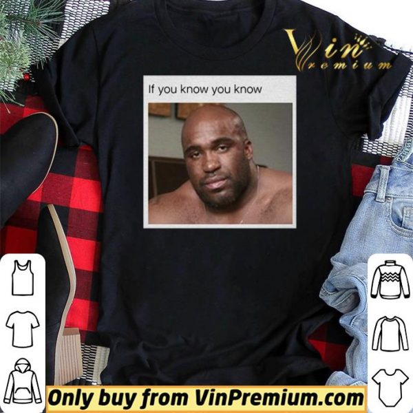 Wood Sitting on a Bed if you know you know shirt sweater