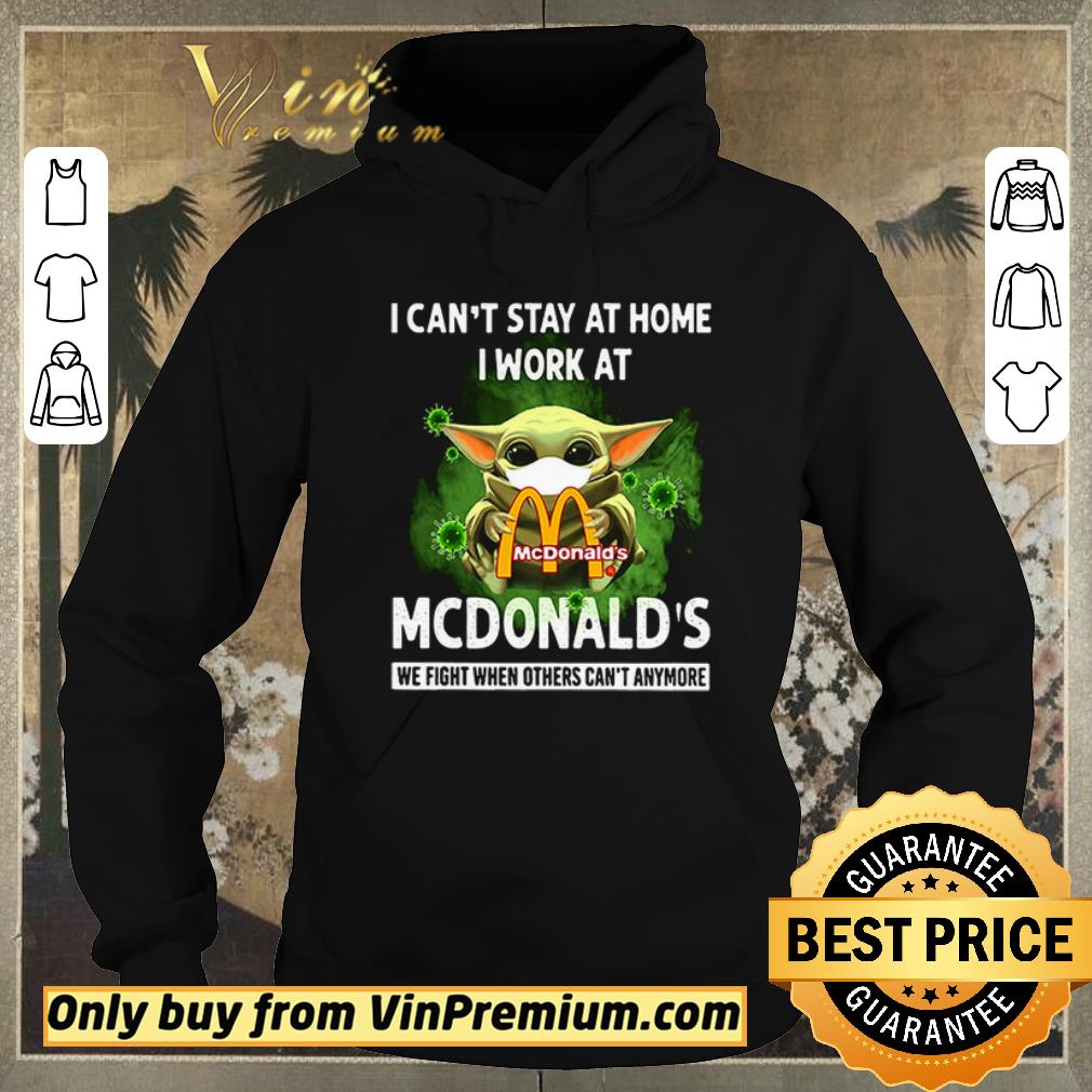 Pretty I can’t stay at home I work at McDonald’s we fight shirt sweater a00ad078 pretty i can t stay at home i work at mcdonald s we fight shirt sweater 4 - Pretty I can’t stay at home I work at McDonald’s we fight shirt sweater