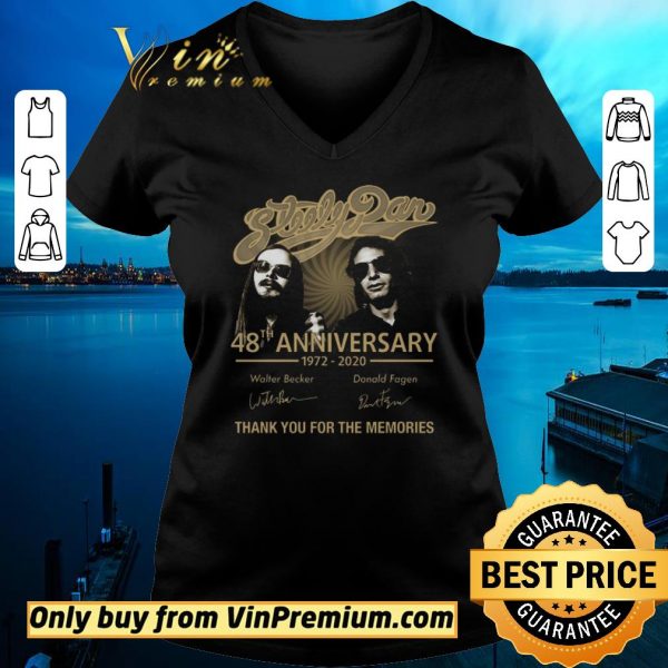 Premium Sleely Pan 48th Anniversary 1972 2020 Signature Thank You For The Memories shirt sweater